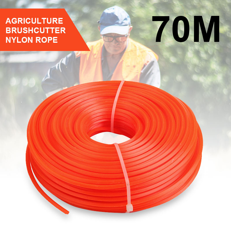 2.4mm/2.7mm/3mm 1LB Grass Trimmer Line Strimmer Brushcutter Trimmer Nylon Rope Cord Line Long Round/Square Roll Grass Rope Line