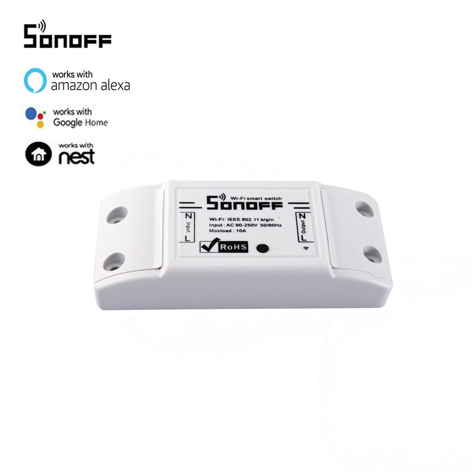 Itead Sonoff Smart Remote Control Wireless Switch Module Modified Low-cost Update Smart Home Solution with Timer for IOS Android