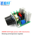 2000W thyristor regulator, 4000W AC 220V motor, high power electronic voltage regulator and temperature regulator module