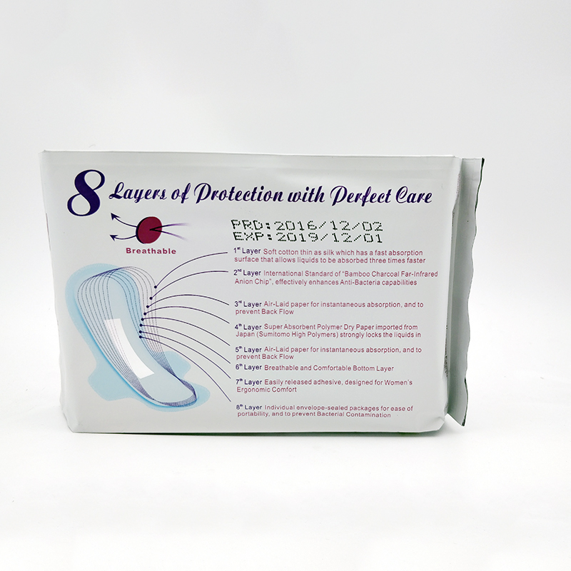 4pads 330mm Sanitary Towel Menstrual Pads Use At Night Negative Ion Pad Anion Sanitary Napkins Panty Liner