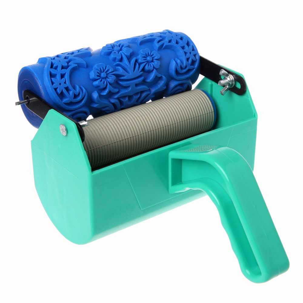 Single Color Decoration Paint Painting Machine For 5 Inch Wall Roller Brush Tool Green