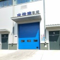 High speed garage sectional door