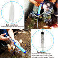 Outdoor Water Purifier Camping Hiking Emergency Life Survival Portable PurifierTravel Wild drink Ultrafiltration Water Filter