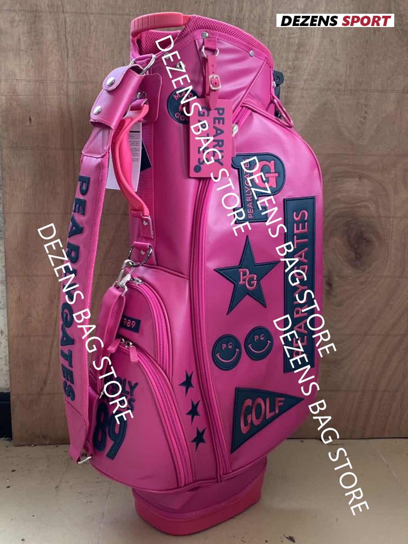 DEZENS NEW Fashion women's Golf Bag Standard Ball Cart Caddy Golf Cart Stand Bag Stuff Golf Set