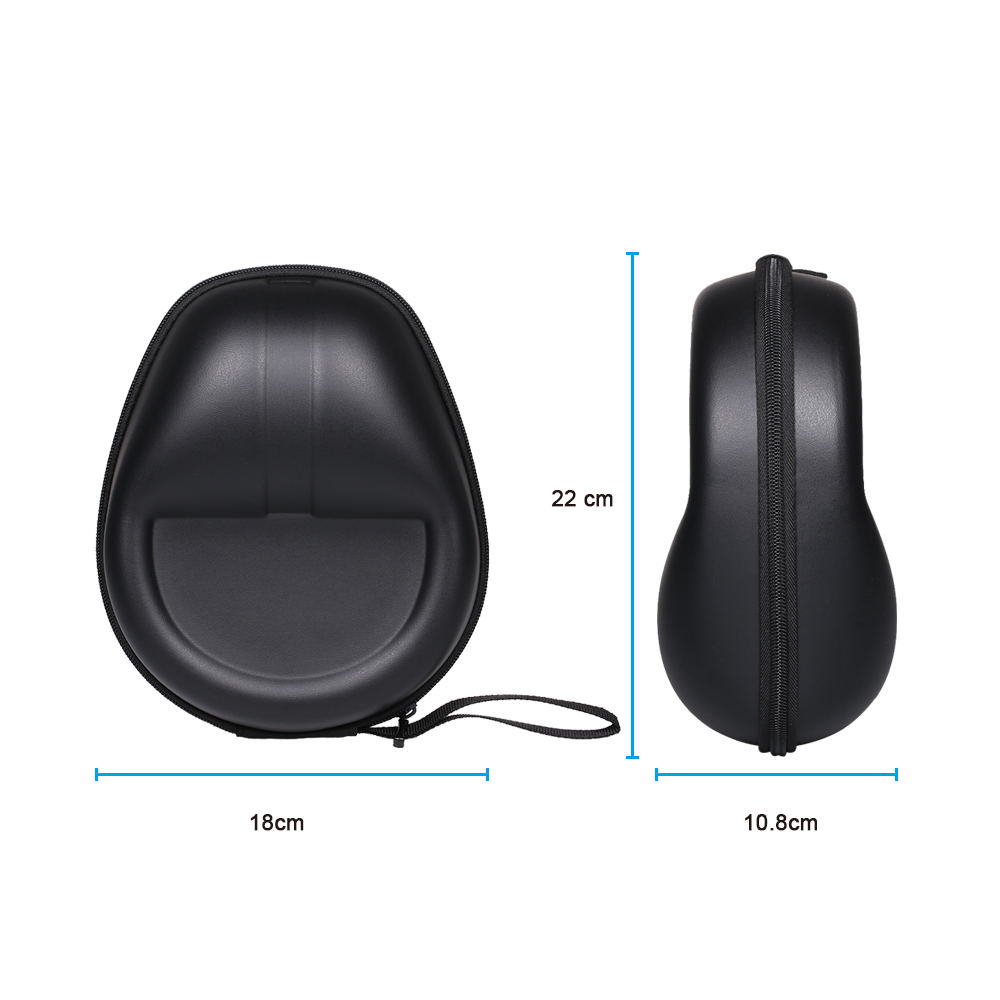 Hard Drive Disk Cae Headphone Case EVA Carrying Headphone Bag Travel Carrying Case Storage Ultimate Protection PU for Sennheiser