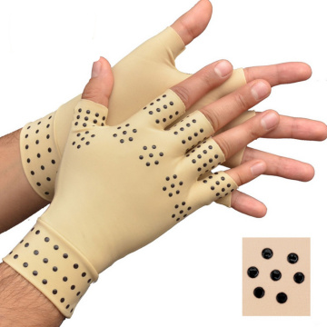 Magnetic Therapeutic Arthritic Fingerless Compression Gloves Arthritis Therapy