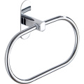 Towel Ring Hand Towel Holder Oval/Circle Stainless Steel Towel Rack Black Bath Bathroom Kitchen Accessories Silver Wall Mounted