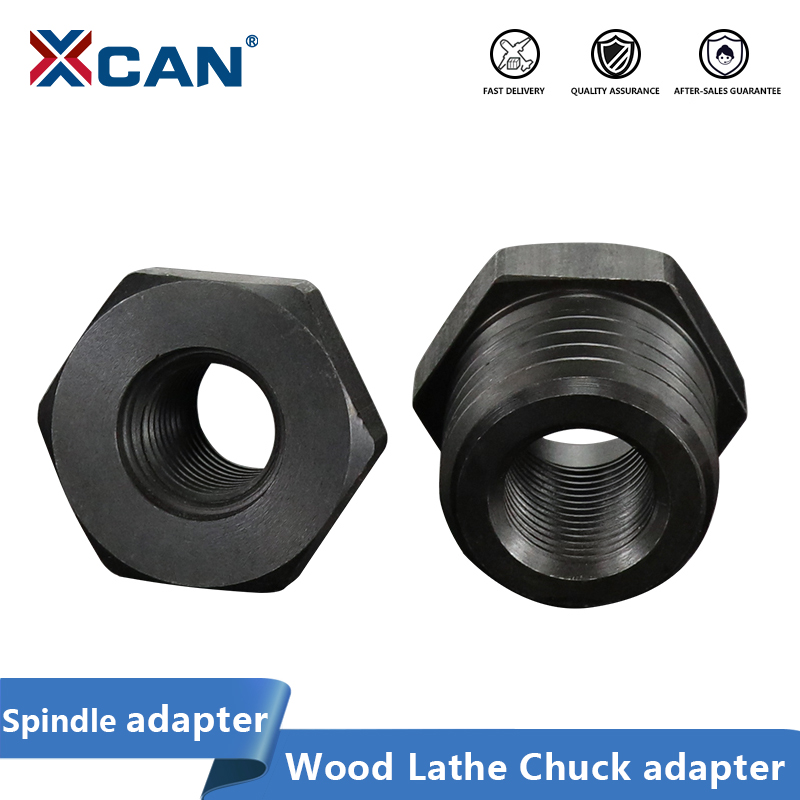 XCAN Wood Lathe Chuck Adapter M33x3.5/M18x2.5/1-8TPI/ 3/4''x16