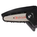 26V Portable Electric Pruning Saw Rechargeable Woodworking Chainsaw Garden Logging Mini 4Inch Chain Saws with Lithium Battery