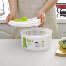 Large Capacity Vegetables Washer Dryer Salad Spinner Fruits Basket Safe Quick Easy Water For Kitchen Vegetables Washing Basket D
