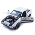 1:28 Toy Car INITIAL D AE86 Metal Toy Alloy Car Diecasts & Toy Vehicles Car Model Miniature Scale Model Car Toys For Children