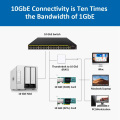 TerraMaster F2-422 10GbE NAS 2-Bay Network Storage Server Intel Quad-core CPU with Hardware Encryption (Diskless)