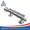 High temperature resistant two-color liquid level gauge