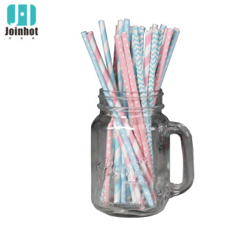 25pcs/lot Pink blue green red Paper Drinking Straws Drinking Tubes Party Supplies Decoration Baby shower pink point paper straw