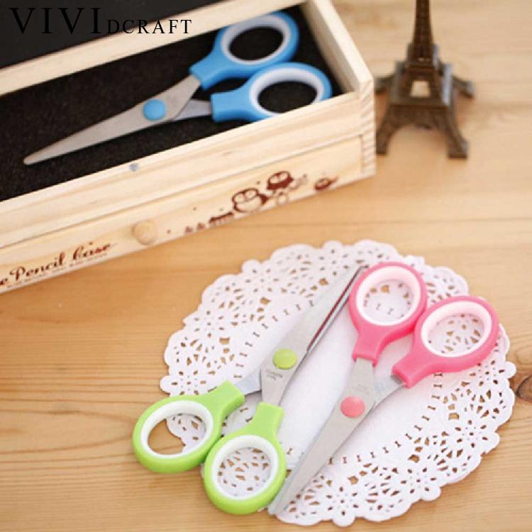 Vividcraft Office Stationery Cutting Scissors Stainless Steel Scissors Utility Scissors Diy Crafts Office Tailor Cutting Tools