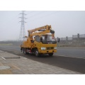 Dongfeng 4x2 automotive crown hook scissor lift truck