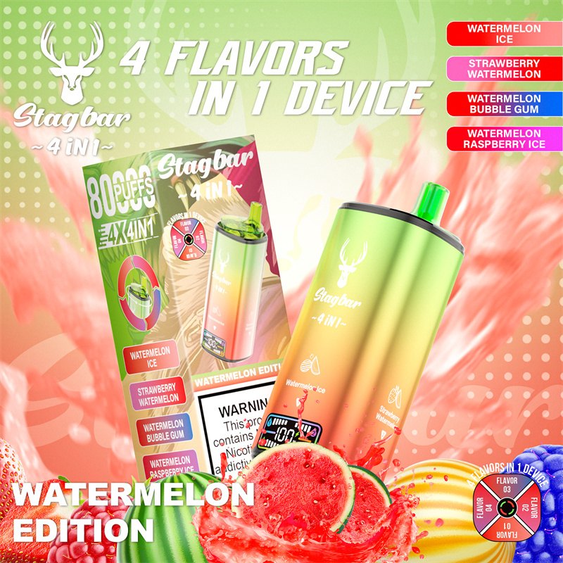 stag bar 4 in 1 80k puffs