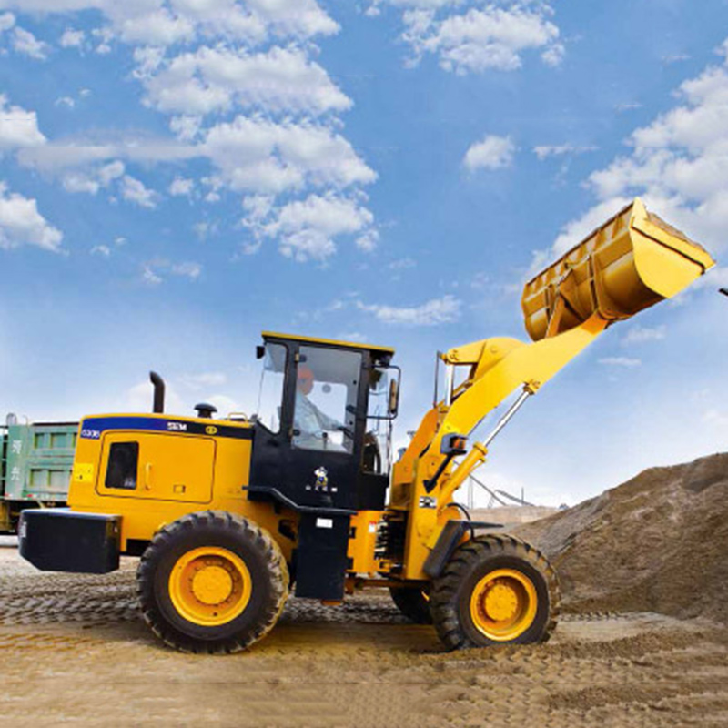 Chinese SEM630B 3ton wheel loader with CE approve