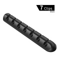 7  clips  Black