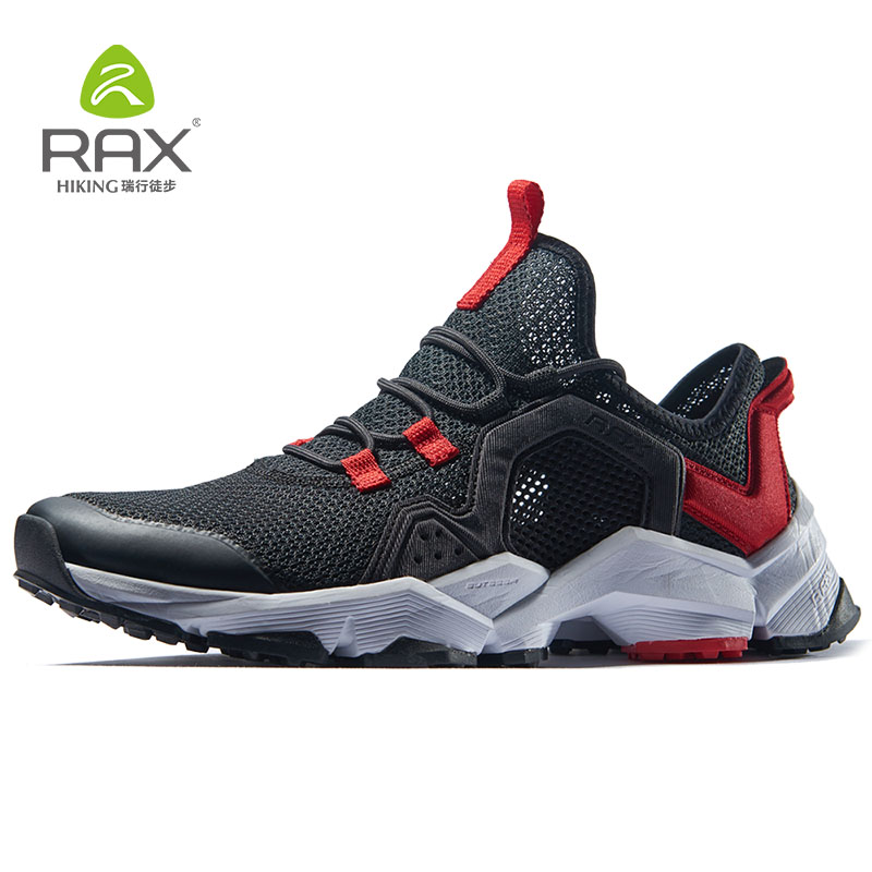 RAX Outdoor Breathable Hiking Shoes Men Lightweight Walking Trekking Sneakers Women Antiskid Mountain Climbing Shoes Waterproof