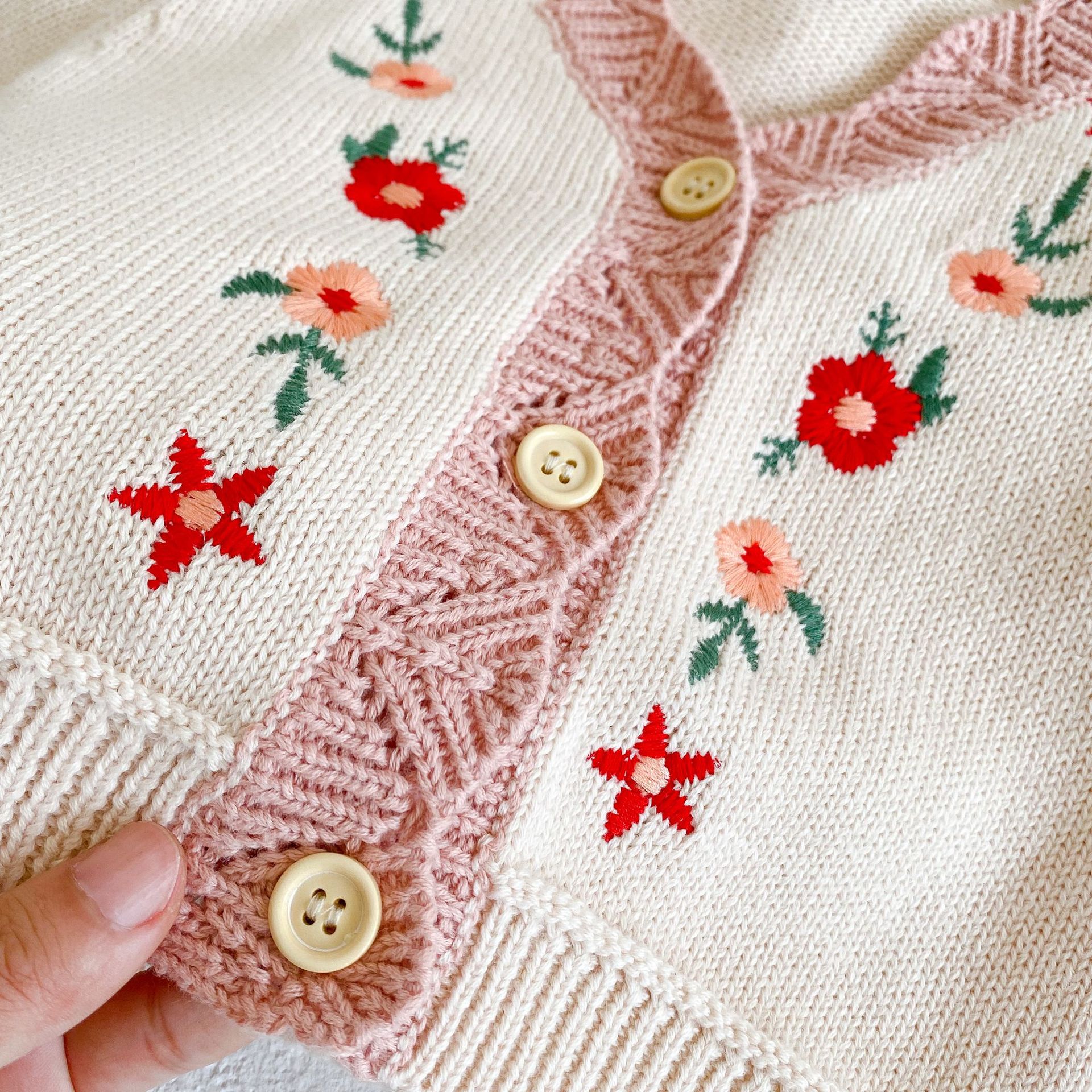 Baby Girls Knitted Coat
