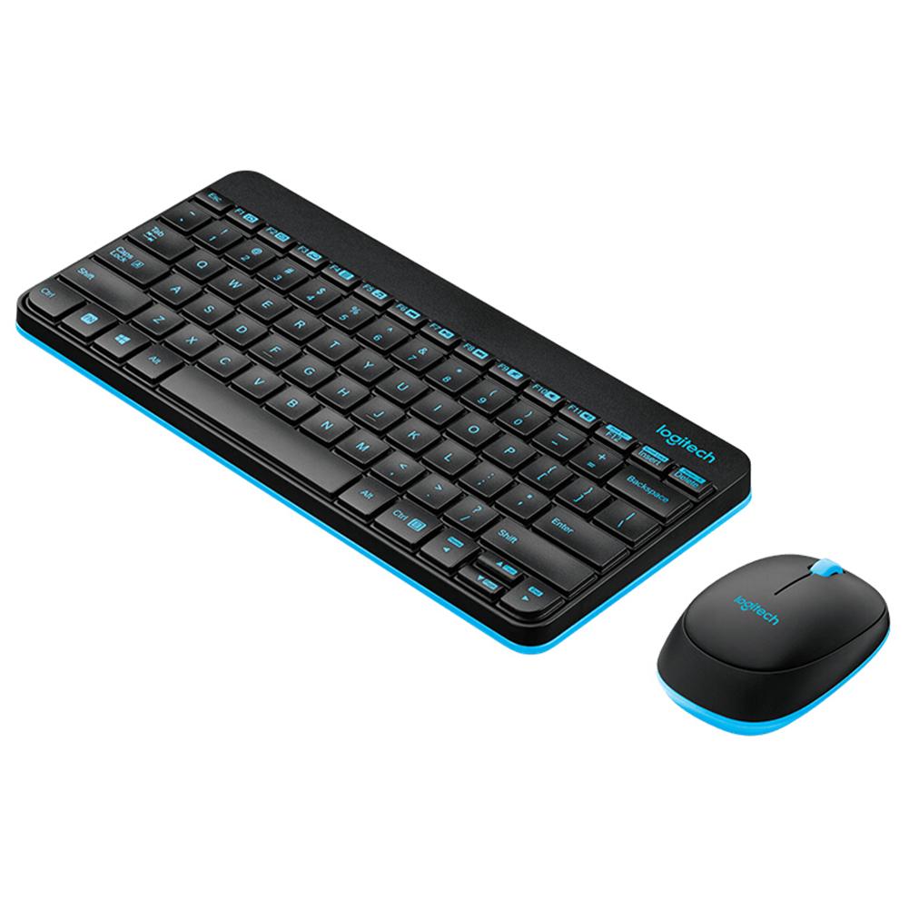 Logitech MK245 Nano Keyboard Mouse Combo Gaming Laptop PC Clavier Gamer Original Waterproof Ergonomics Keyboards Mouse Set