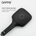 GAPPO Shower Faucets black bathroom faucet shower set bathroom mixer shower system waterfall shower faucets G2417-6