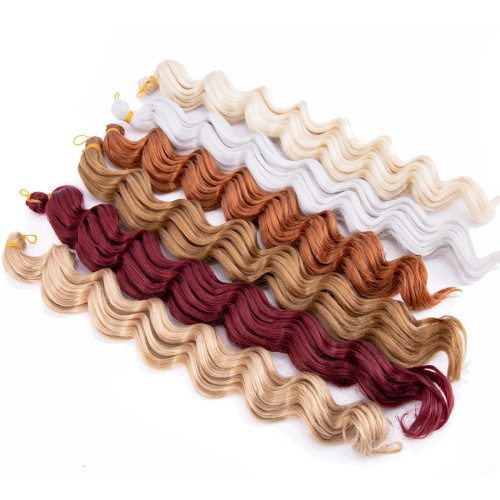 Synthetic Bulk Crochet Braids Deep Wave Crochet Hair Supplier, Supply Various Synthetic Bulk Crochet Braids Deep Wave Crochet Hair of High Quality