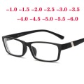 -1 -1.5 -2 -2.5 -3 -3.5 -4 -4.5 -5 -5.5 -6.0 Plastic Frame Resin Lens Finished Myopia Glasses Men Women Shortsighted Eyeglasses
