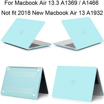 Matte Color Case for Macbook Air 13.3 A1466 A1369 Cover Capa MacbookAir 13 inch Protector Sleeve Shell Air13 13.3