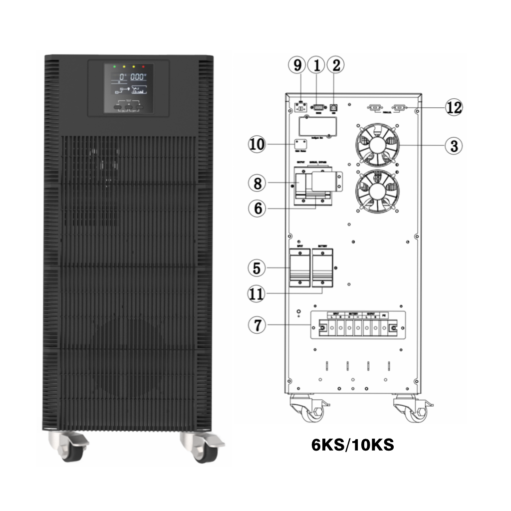 118-UN11 Series High Frequency Online UPS (2)