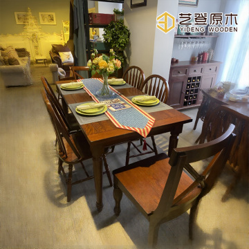 Stylish Wooden Dining Set for Timeless Living