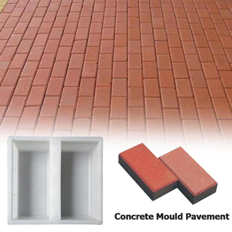 Plastic Concrete Paving Molds Garden Paths Maker Walk DIY Road Cement Mold Bricks Pavement Stone Road Paving Moulds Garden Tools