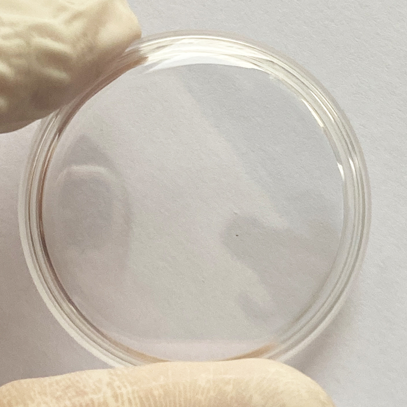 Sapphire glass with anti-reflective coating