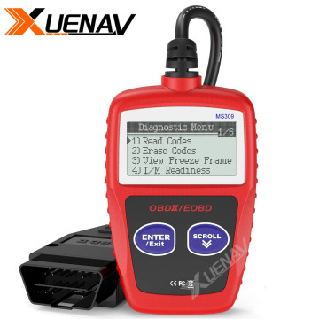 Universal MS309 OBDII Code Reader Scanner Auto Diagnostic Tools Car Multi-languages Automotive CAN BUS Engine Fault Code Reader