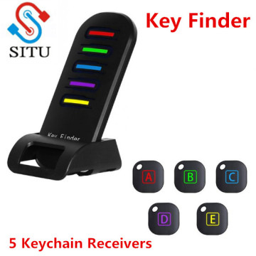 2019 Wireless Electronic Key Finder Reminder With 5 Keychain Receivers For Lost Keys Locator Whistle Key Finder #0903