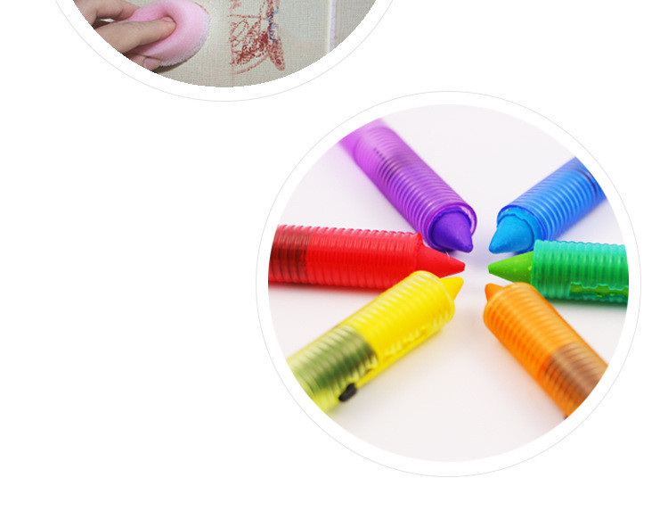 6 Pcs Drawing Toys Bath Toy Baby Bath Crayons Toddler Washable Bathtime Safety Fun Play Educational Kids Toy montessori toys