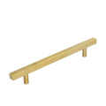 Goldenwarm Cabinet Handles Gold Drawer Pulls Square Cabinet Knobs T Bar Cupboard Door Handles Kitchen Hardware 2.5''~10"