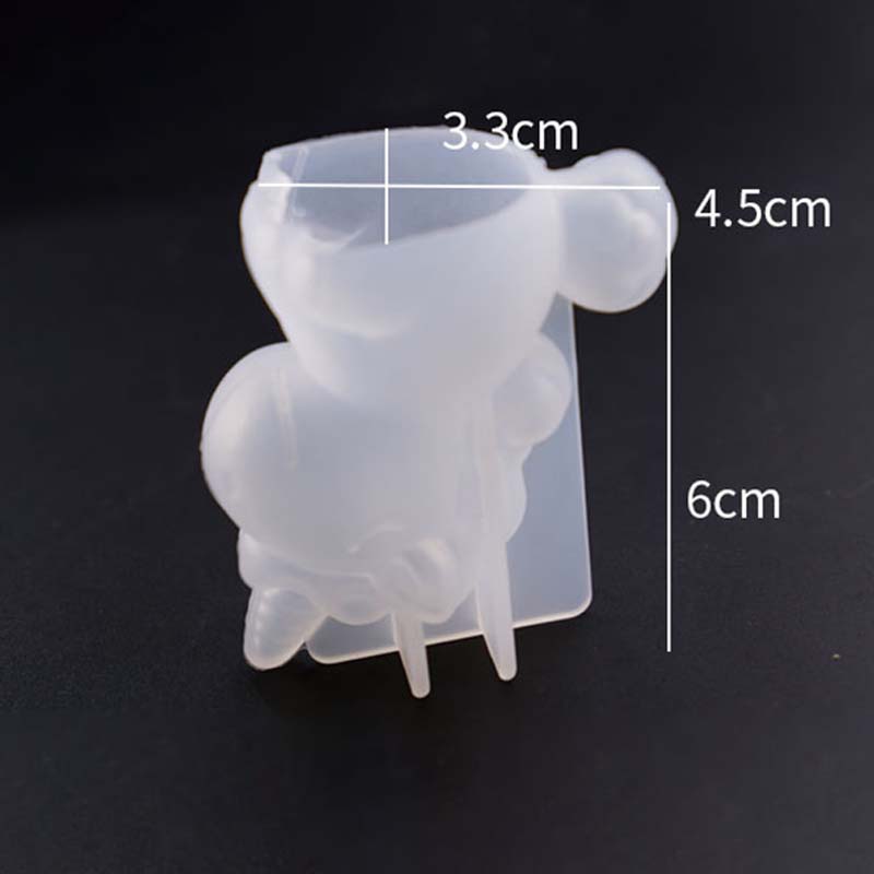 Creative Unicorn Baby Shape Silicone Mold Practical Ornaments Soap Candle Making Mould Wax Molds DIY Handcraft Jewelry Mould