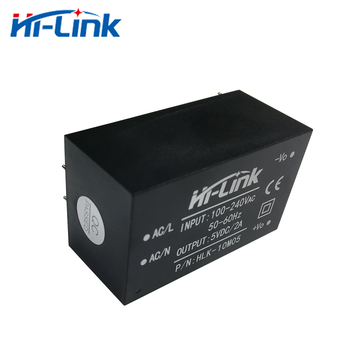 Free shipping Hi-Link new 5pcs 220v 5V 2A 10W AC DC isolated switching step down power supply module AC DC converter HLK-10M05