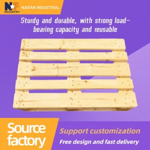 Robust Hydraulic Truck Solid Wood Pallet