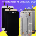 Catteny Y3 2018 Display For Huawei Y3 2017 Lcd Touch Screen Digitizer Assembly CRO-L22 L02 L03 L23 U00 Y5 Lite 2017 Lcd + Frame