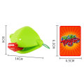 NewHot Frog mouth Take Card Tongue Tic-Tac Chameleon Tongue Funny Board Game For Family Party Toy Be Quick To Lick Cards Toy Set