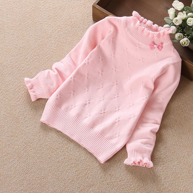 2020 Autumn Ans Winter Children Basic Sweaters Children Knit Sweaters Knit Girls Sweater #1258