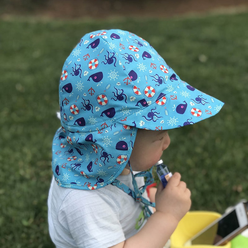 Baby Sun Hat Printing Sun Cap For Boys Girls Quick Dry And Breathability Sun Cap UV Protective Children's Summer Hats Caps