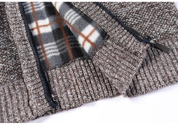 New Men's Winter Thick Business Casual Sweater Coats Cardigan Men Slim Fit Knitwear Outwear Warm Autumn Sweater Jumper Men M-4XL