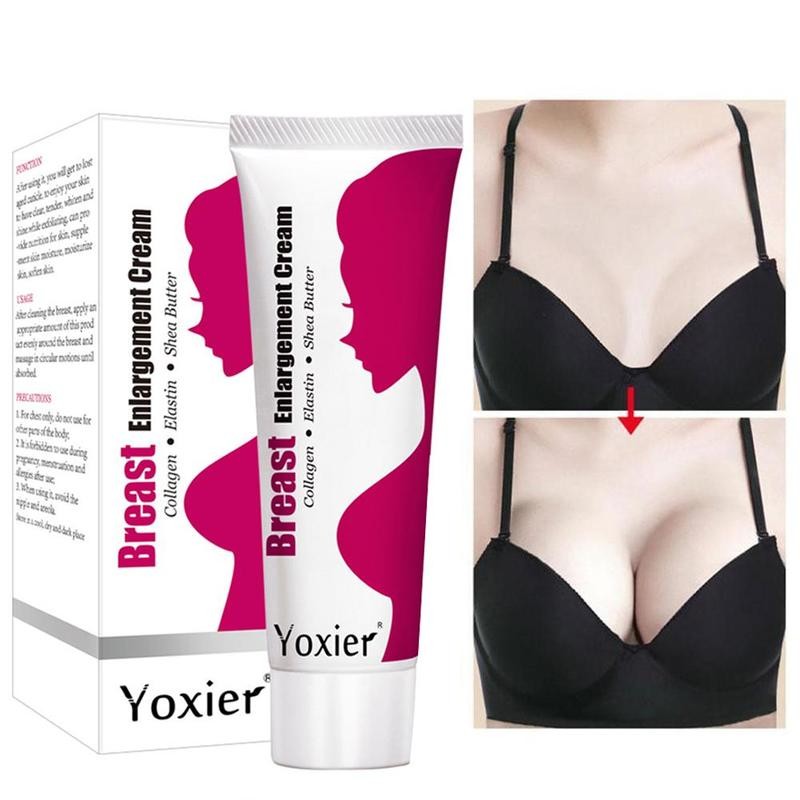 40g Chest Breast Enhancement Cream Firming Lifting Breast Massage Cream Elasticity Collagen Shea Butter Chest Care Skin Care