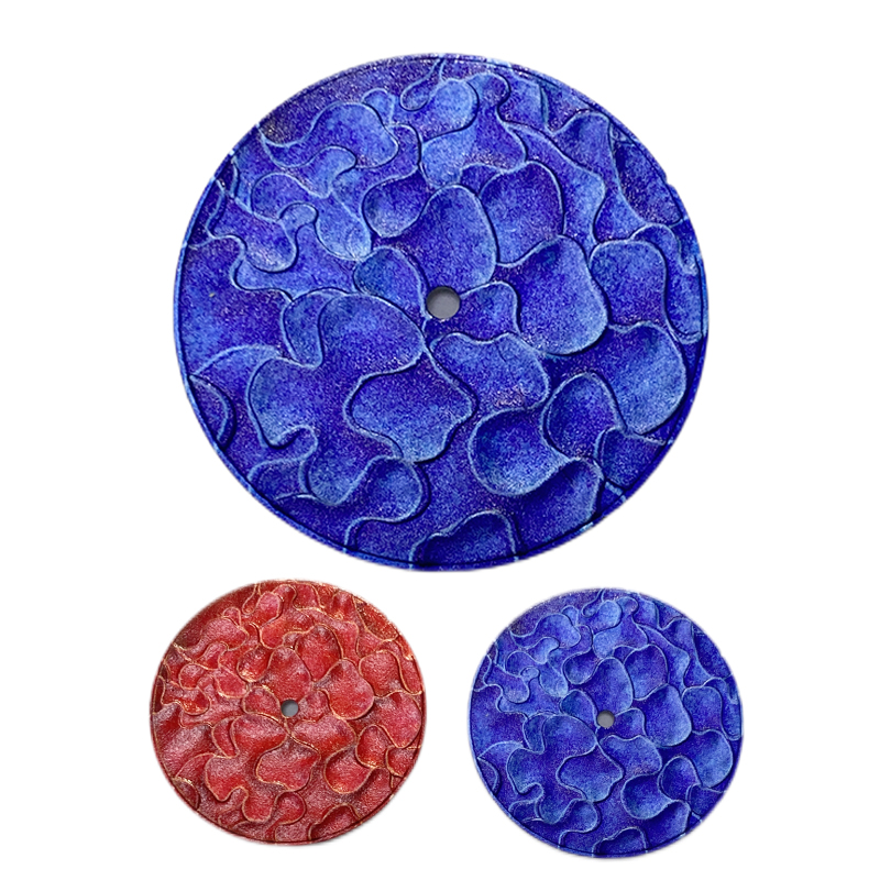 Rose pattern watch dial 