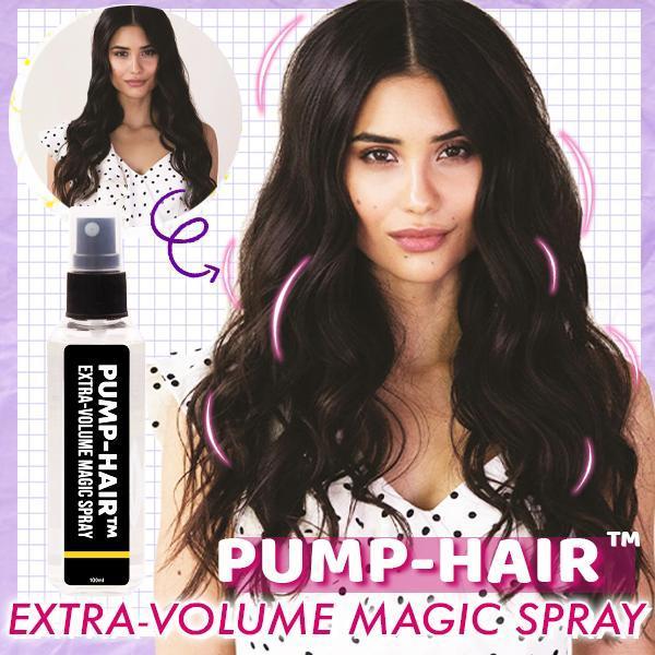 PUMP-HAIR Extra-Volume Magic Spray Hair Voluming Spray Fluffy Hair Voluming Spray Styling Gel