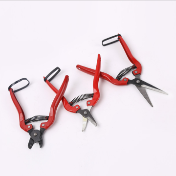 Sharp Pruning Shear spring Scissor Steel Grafting Bonsai Tool Knife Fruit Tree Flowers Branch Pruner Trimmer Garden cutting Tool